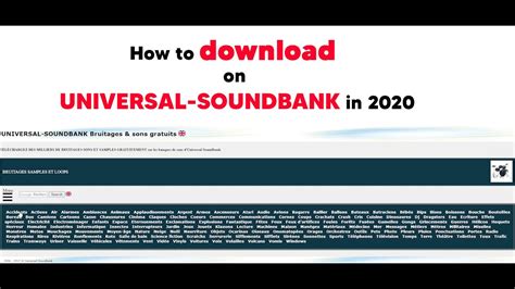 universal soundbank